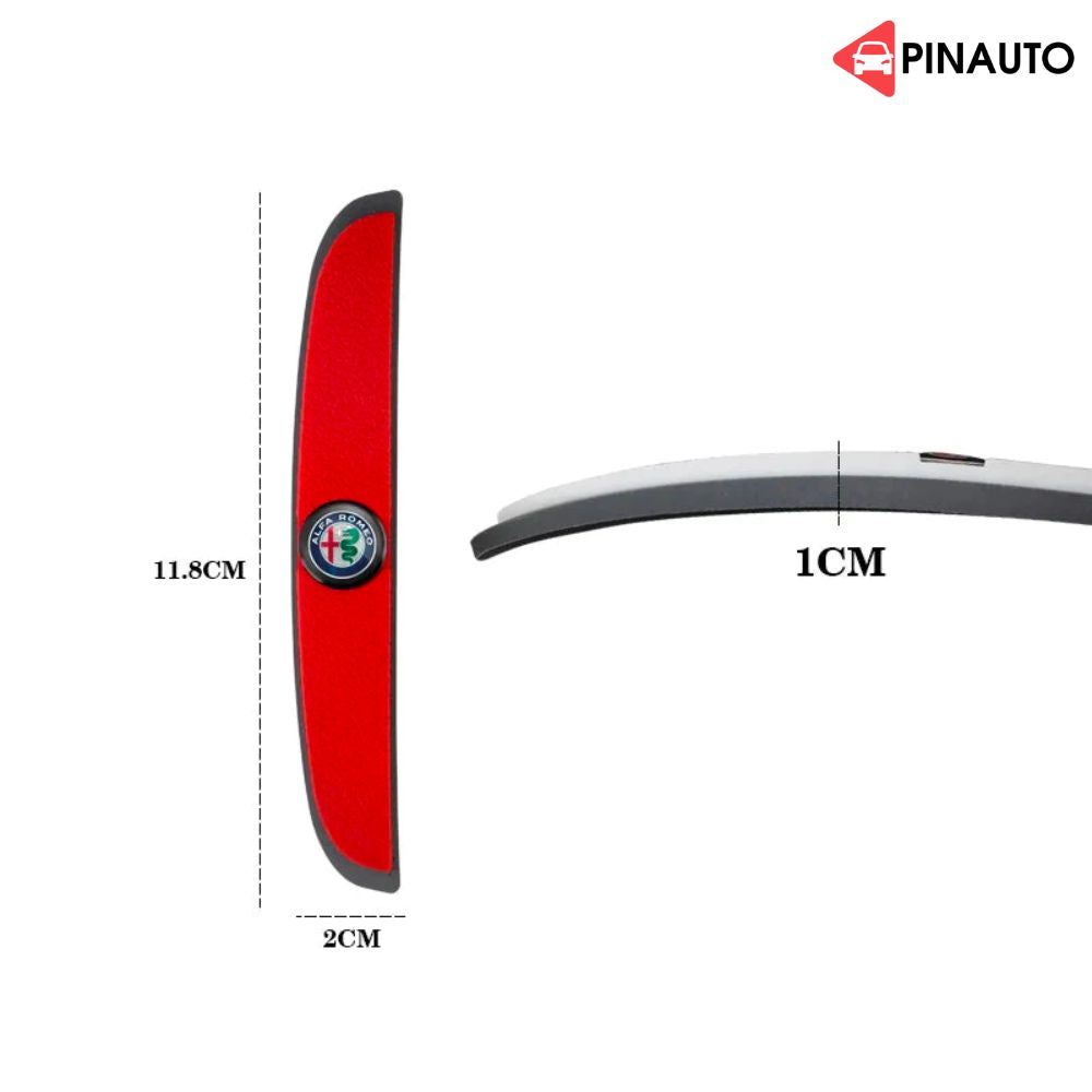 Stoß- und kratzfeste Türschützer (4 Stück)