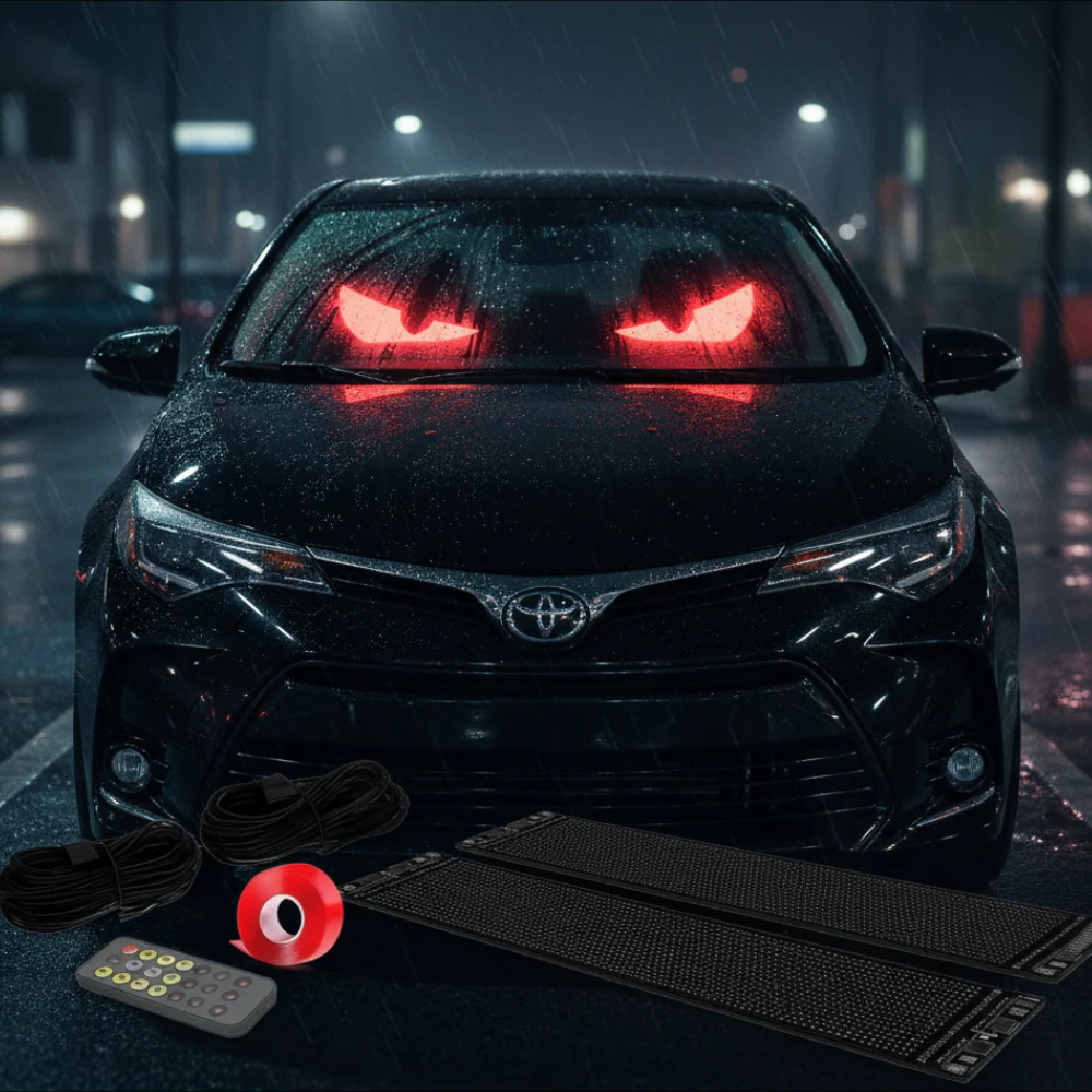 LED oči do auta - balení 2 kusů