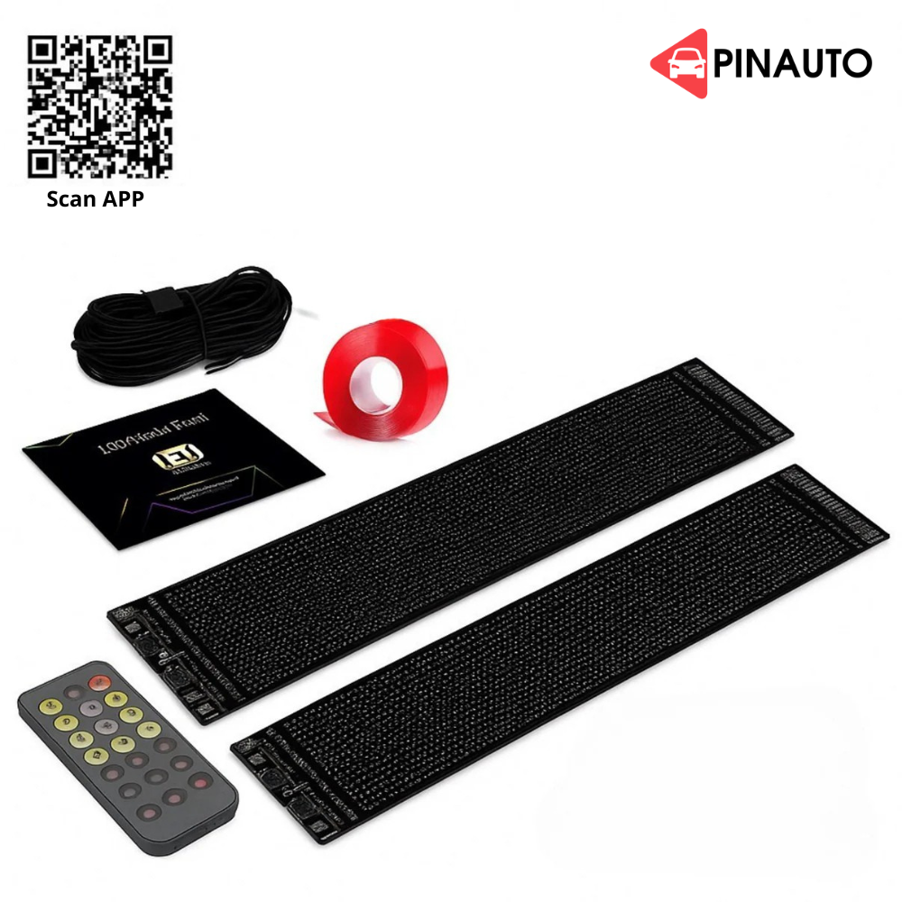 LED oči do auta - balení 2 kusů